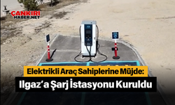 Elektrikli Araç Sahiplerine Müjde Ilgaz’a Şarj İstasyonu Kuruldu