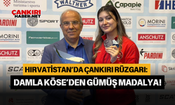 Hırvatistan’da Çankırı Rüzgarı: Damla Köse’den Gümüş Madalya!