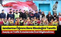 Jandarma Öğrencilere Mesleğini Tanıttı: Asayiş ve Trafik Konularında Özel Bilgilendirme