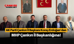 Koray Erdoğan’dan MHP Çankırı İl Başkanlığına Ziyaret!