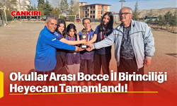 Okullar Arası Bocce İl Birinciliği Heyecanı Tamamlandı!