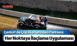 Çankırı’da Çöp Alanlarından Parklara: Her Noktaya İlaçlama Uygulaması