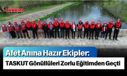 Afet Anına Hazır Ekipler: TASKUT Gönüllüleri Zorlu Eğitimden Geçti