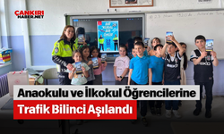 Anaokulu ve İlkokul Öğrencilerine Trafik Bilinci Aşılandı