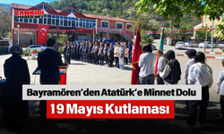 Bayramören’den Atatürk’e Minnet Dolu 19 Mayıs Kutlaması