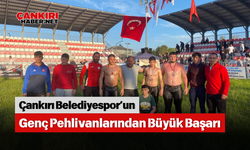 Çankırı Belediyespor’un Genç Pehlivanlarından Büyük Başarı