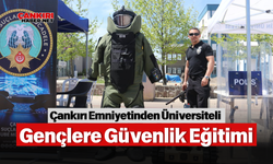 Çankırı Emniyetinden Üniversiteli Gençlere Güvenlik Eğitimi