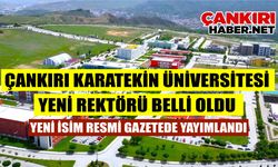 Çankırı Karatekin Üniversitesi yeni rektörü Prof. Dr. Mevlüt Karataş oldu! Resmi Gazetede yayınlandı