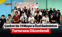 Çankırı’da 19 Mayıs’a Özel Badminton Turnuvası Düzenlendi