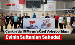 Çankırı’da 19 Mayıs’a Özel Voleybol Maçı Evinin Sultanları Sahada!