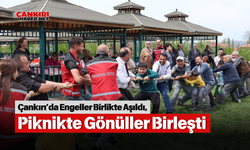 Çankırı’da Engeller Birlikte Aşıldı, Piknikte Gönüller Birleşti