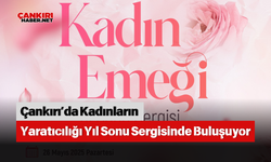 Çankırı’da Kadınların Yaratıcılığı Yıl Sonu Sergisinde Buluşuyor