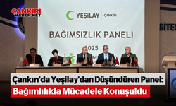 Çankırı'da Yeşilay'dan Düşündüren Panel: Bağımlılıkla Mücadele Konuşuldu