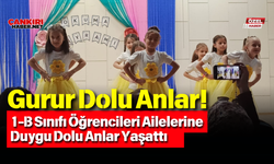 Gurur Dolu Anlar! 1-B Sınıfı Öğrencileri Ailelerine Duygu Dolu Anlar Yaşattı