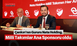 Çankırı'nın Gururu Nata Holding, Milli Takımlar Ana Sponsoru Oldu