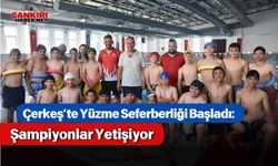 Çerkeş’te Yüzme Seferberliği Başladı: Şampiyonlar Yetişiyor