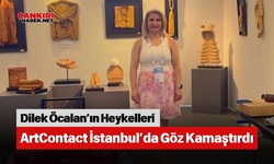 Dilek Öcalan’ın Heykelleri ArtContact İstanbul’da Göz Kamaştırdı