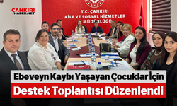 Ebeveyn Kaybı Yaşayan Çocuklar İçin Destek Toplantısı Düzenlendi
