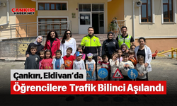 Eldivan’da Öğrencilere Trafik Bilinci Aşılandı