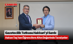Gazetecilik Tutkusu Hakkari’yi Sardı: Hakan Taş’tan Öğrencilere Altın Değerinde Tavsiyeler