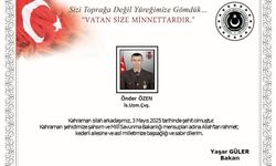 "Irak’ın Kuzeyinde Mayına Basan Uzman Çavuş Önder Özen Şehit Oldu"