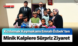 Kızılırmak Kaymakamı Emrah Özbek’ten Minik Kalplere Sürpriz Ziyaret