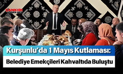 Kurşunlu’da 1 Mayıs Kutlaması: Belediye Emekçileri Kahvaltıda Buluştu