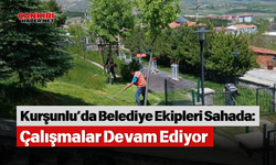 Kurşunlu’da Belediye Ekipleri Sahada: Çalışmalar Devam Ediyor