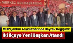 MHP Çankırı Teşkilatlarında Bayrak Değişimi: İki İlçeye Yeni Başkan Atandı
