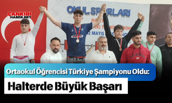 Ortaokul Öğrencisi Türkiye Şampiyonu Oldu: Halterde Büyük Başarı