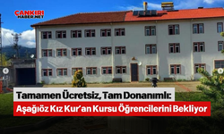 Tamamen Ücretsiz, Tam Donanımlı: Aşağıöz Kız Kur’an Kursu Öğrencilerini Bekliyor