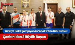 Türkiye Boks Şampiyonası’nda Fırtına Gibi Estiler: Çankırı’dan 3 Büyük Başarı
