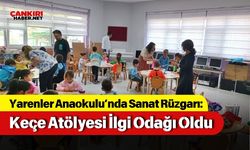 Yarenler Anaokulu’nda Sanat Rüzgarı: Keçe Atölyesi İlgi Odağı Oldu
