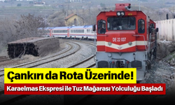 Çankırı da Rota Üzerinde! Karaelmas Ekspresi ile Tuz Mağarası Yolculuğu Başladı