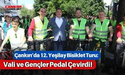 Çankırı’da 12. Yeşilay Bisiklet Turu: Vali ve Gençler Pedal Çevirdi!