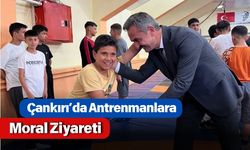 Çankırı’da Antrenmanlara Moral Ziyareti