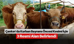 Çankırı’da Kurban Bayramı Öncesi Kesimi İçin 3 Resmi Alan Belirlendi