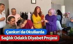 Çankırı’da Okullarda Sağlık Odaklı Diyabet Projesi