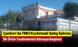 Çankırı’da TMO Kızılırmak Satış Salonu İlk Ürün Teslimlerini Almaya Başladı