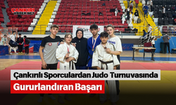 Çankırılı Sporculardan Judo Turnuvasında Gururlandıran Başarı