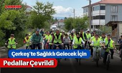Çerkeş’te Sağlıklı Gelecek İçin Pedallar Çevrildi