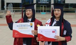 Faslı İkizlerden Karabük Üniversitesinde Mezuniyet Gururu