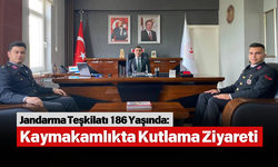 Jandarma Teşkilatı 186 Yaşında: Kaymakamlıkta Kutlama Ziyareti
