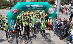 Kırıkkale’de Bisiklet Turu: Sağlıklı Yaşam İçin Pedallar Çevrildi