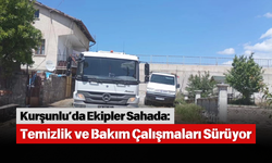Kurşunlu’da Ekipler Sahada: Temizlik ve Bakım Çalışmaları Sürüyor
