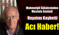 Mahmutgil Sülalesinden Mustafa Sevimli Hayatını Kaybetti
