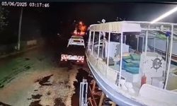 Marmaris Açıklarında 5.8'lik Korkutan Deprem Güvenlik Kameralarına Yansıdı