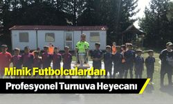 Minik Futbolculardan Profesyonel Turnuva Heyecanı
