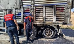 Sungurlu’da Tır Alev Aldı: Balata Yangını Paniğe Neden Oldu