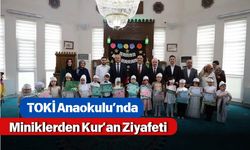 TOKİ Anaokulu’nda Miniklerden Kur’an Ziyafeti